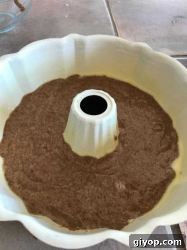 Caramelized Milk Powder Cake 7 A bowl of food with mixtures