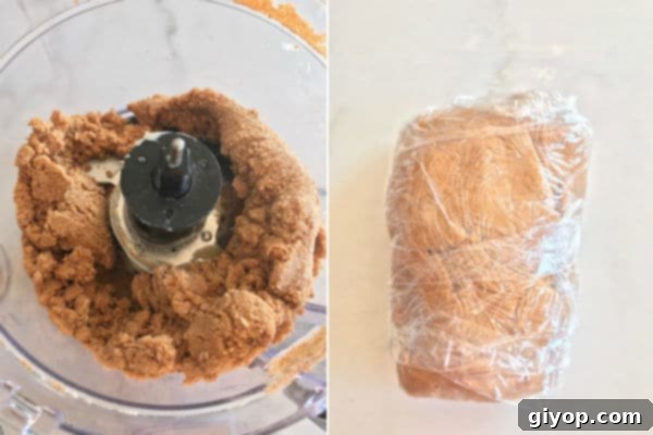 Step by step photos for making peanut butter cookies
