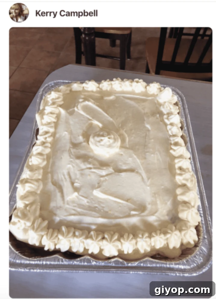 A photo of a Tiramisu in a pan, made by a fan