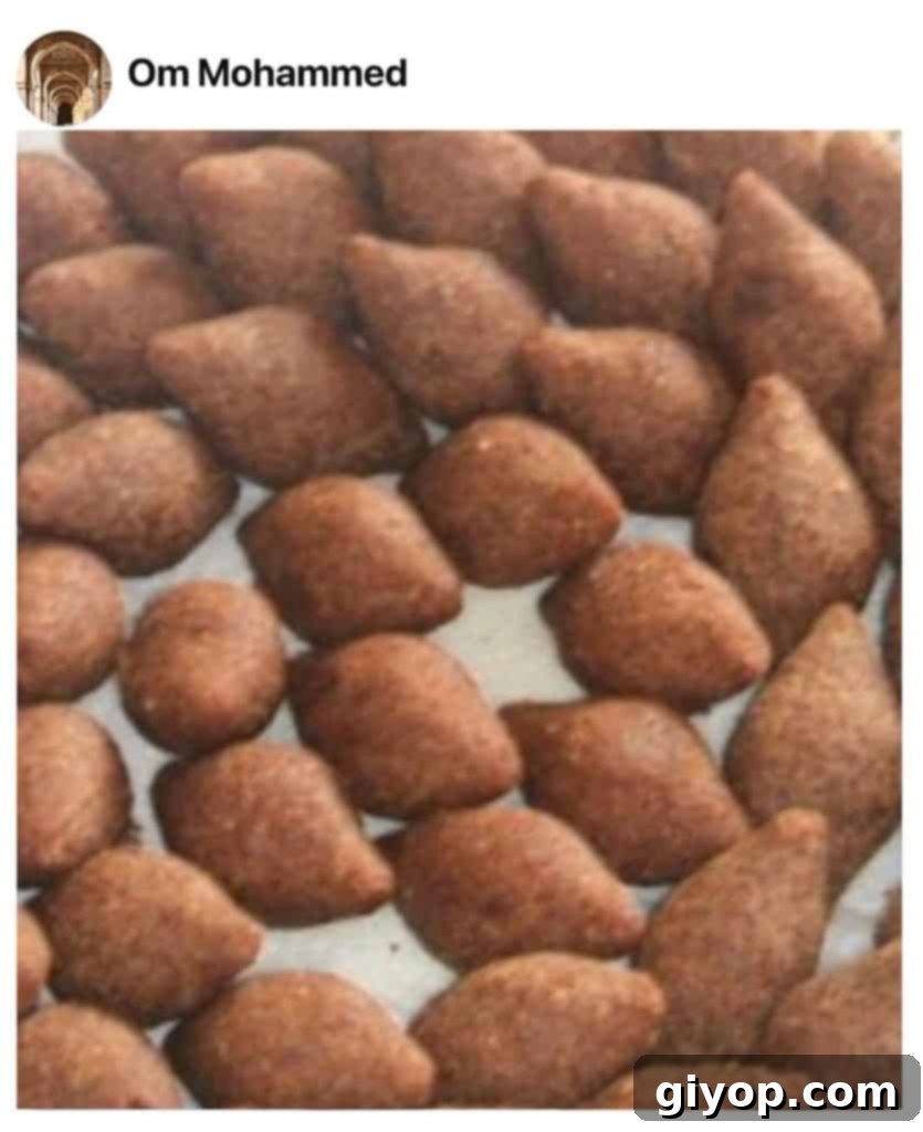 A close up of food, with Kibbeh in a pan