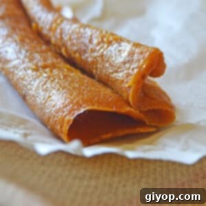 Apricot paste on a white parchment paper.