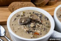 Creamy Wild Rice Mushroom Soup