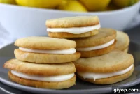 Zesty Lemon Cream Cookies