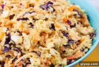 Sunshine Slaw with a Mustard Kick
