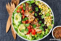 Fiesta Grilled Chicken Salad