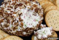 Irresistible Pecan Crusted Cheese Ball