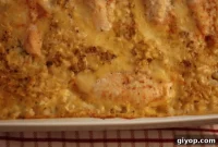 Golden Chicken and Rice Bake