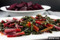 Simply Delicious Ninja Foodi Beet Greens
