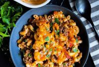 Comforting Homemade Cheesy Beefaroni