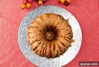 Cider-Glazed Apple Pound Cake