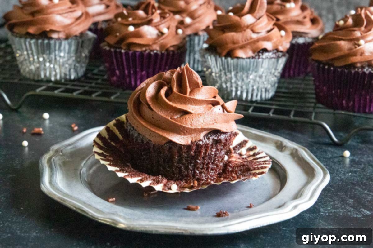 Decadent Chocolate Cupcakes 1 featured 29752