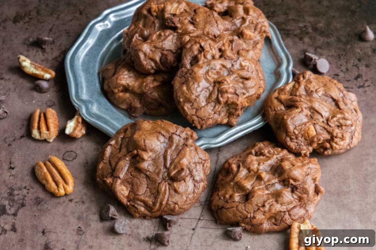 Fudgy Brownie Cookies 1 featured 31304