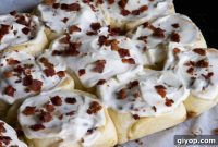 Simple Sweet and Savory Maple Bacon Cinnamon Rolls from Your Kitchen