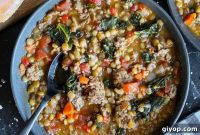 Comforting Lentil Soup with Zesty Italian Sausage