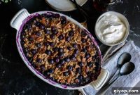 Wholesome Blueberry Baked Oatmeal