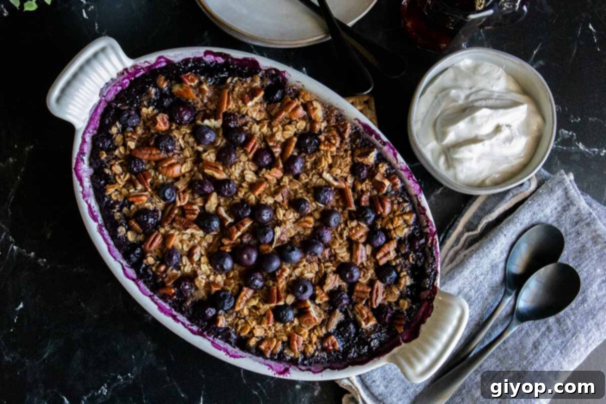 Wholesome Blueberry Baked Oatmeal 1 featured 35619