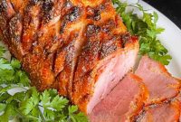 Caramelized Brown Sugar Ham