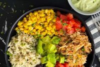 Easy Chicken Burrito Bowls