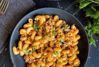 Homemade Creamy One-Pot Beef Pasta