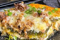 Cheesy Chile Relleno Bake