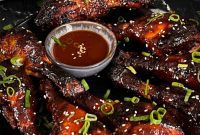 Smoky Gochujang Fire Chicken Legs