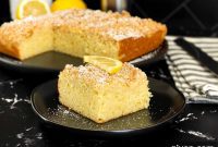 Bright Lemon Streusel Coffee Cake