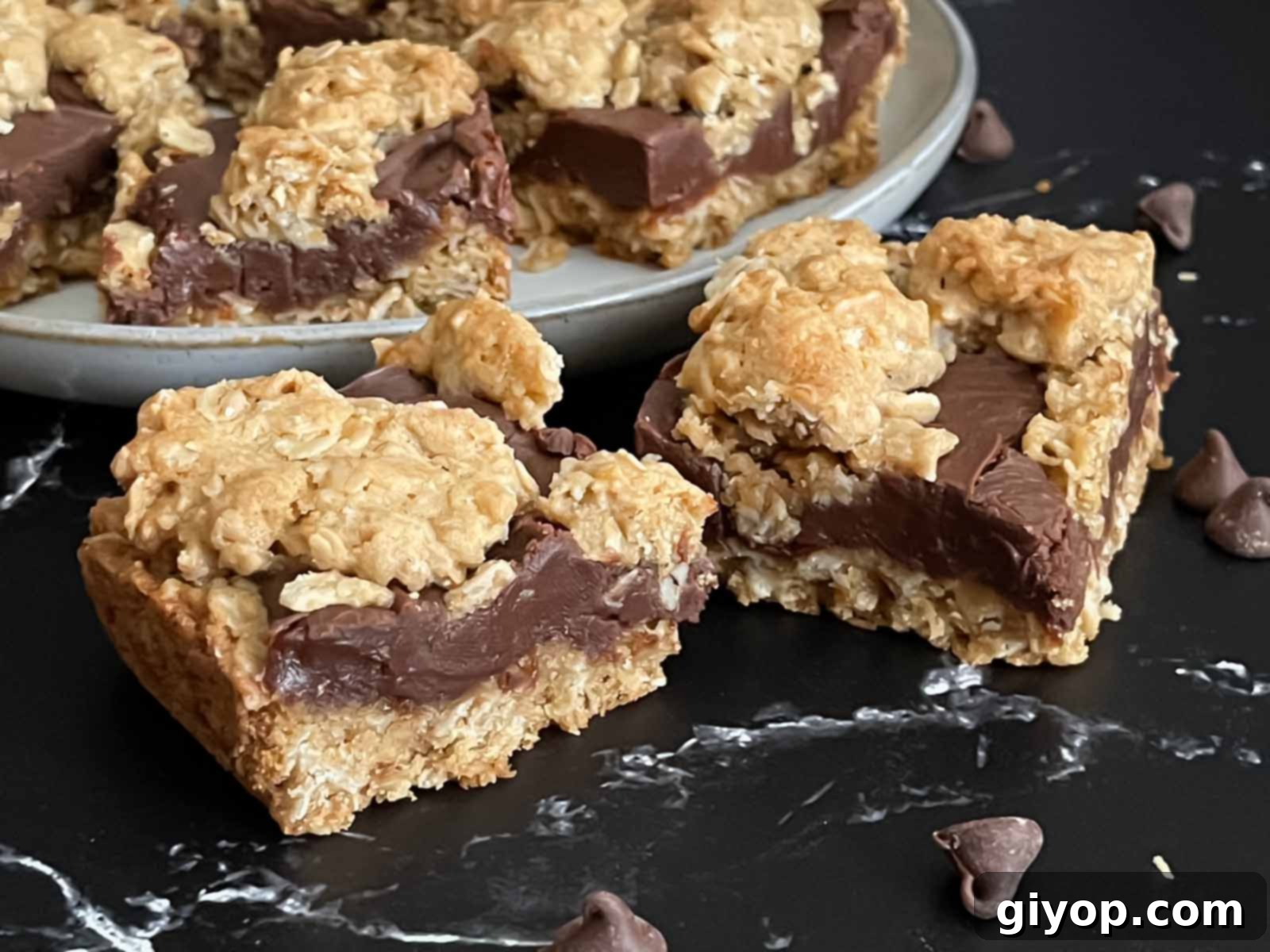 Chewy Oatmeal Fudge Bars 1 featured 51050