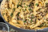 Creamy Norcia Sausage Pasta