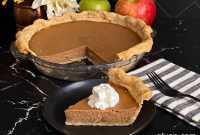 Golden Apple Butter Pie