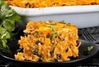 Fiesta Chicken Rice Casserole