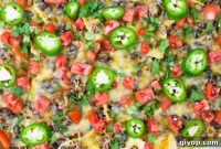 Loaded Sheet Pan Beef Nachos