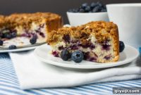 Classic Blueberry Streusel Coffee Cake