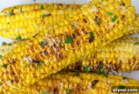 Golden Grilled Parmesan Corn