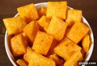 Fiery Homemade Cheese Crackers