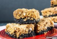 Butterscotch Pretzel Crunch Brookies