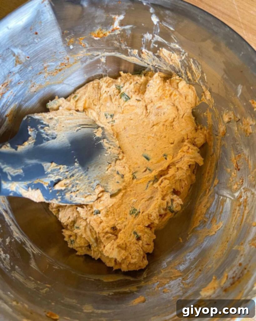 Pitmaster's Piggy Poppers 9 A cheddar and cream cheese filling for pig shots.