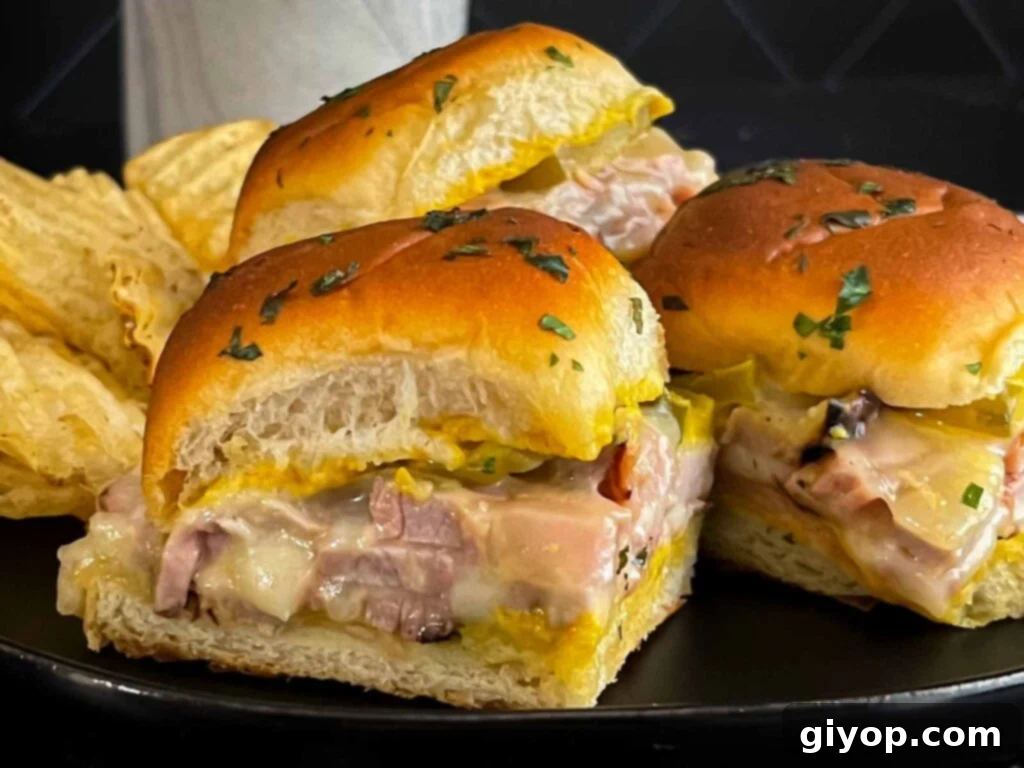 Grilled Mojo Pork Roulade 15 Mini grilled Cuban pork tenderloin sliders, a perfect party appetizer.