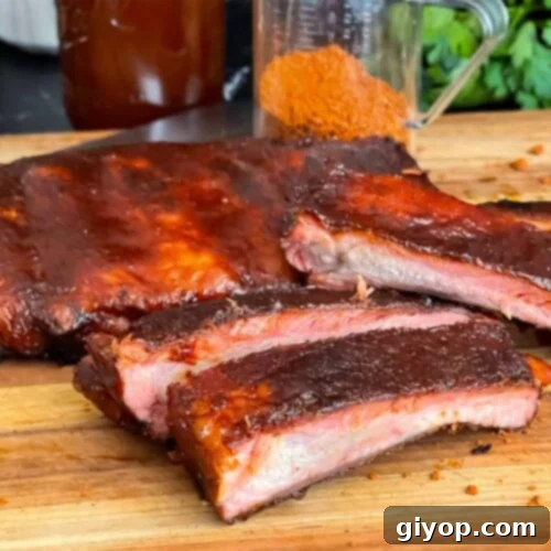 Kansas City style ribs.